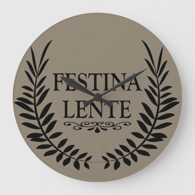 Festina lente large clock (Front)