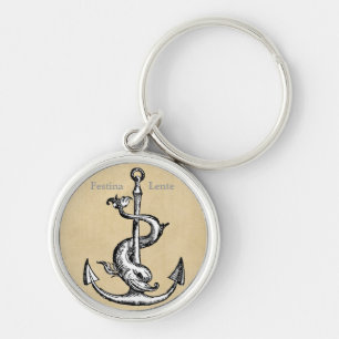 Festina Lente - Make Haste Slowly Keychain