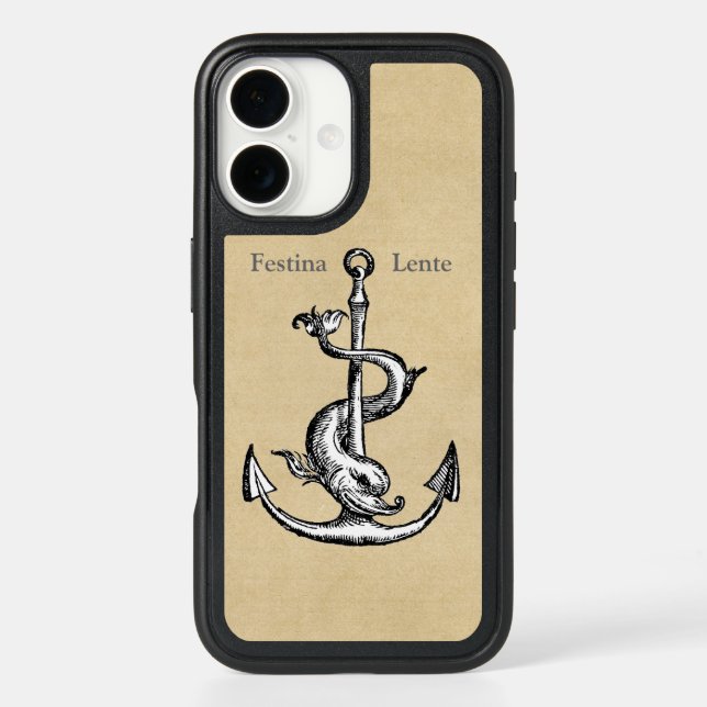 Festina Lente - Make Haste Slowly Otterbox iPhone Case (Back)