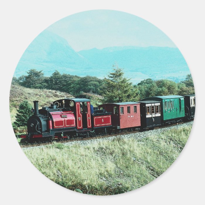 Festiniog Railway Round Sticker