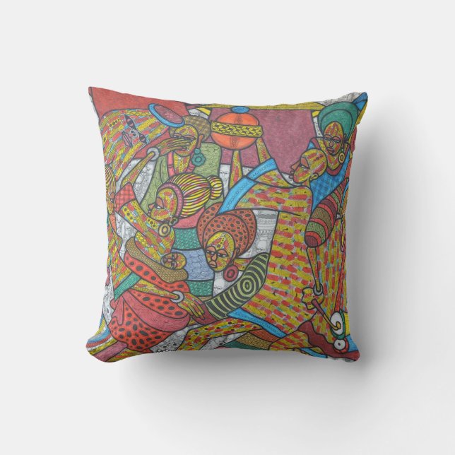 Festival 2014 throw pillow (Front)