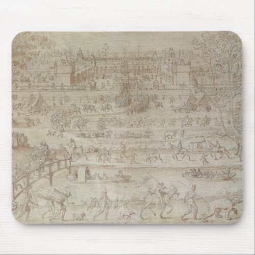 Festival at the Chateau dAnet Mouse Pad
