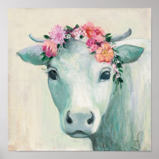 Festival Cow Poster | Zazzle.com