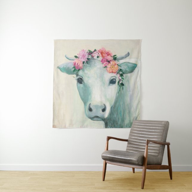 Festival Cow Tapestry (In Situ (Horizontal))