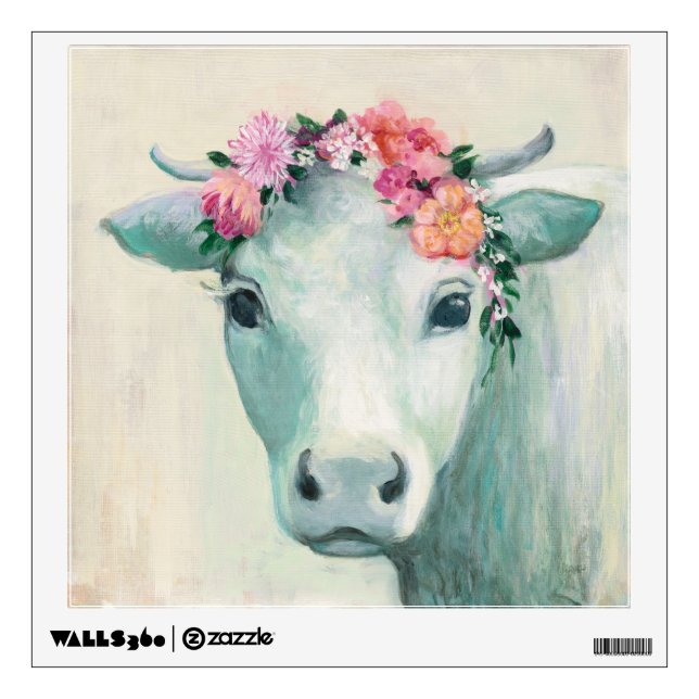 Festival Cow Wall Decal (Front)