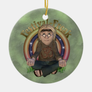 Festival Freak Personalized Ornament