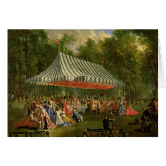 Festival Given by the Prince of Conti Cards (Front Horizontal)