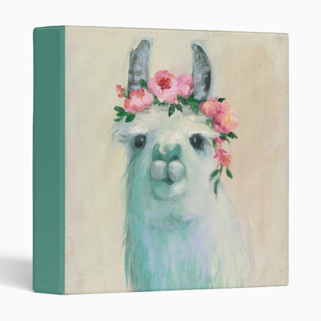 Festival Llama 3 Ring Binder (Front/Spine)