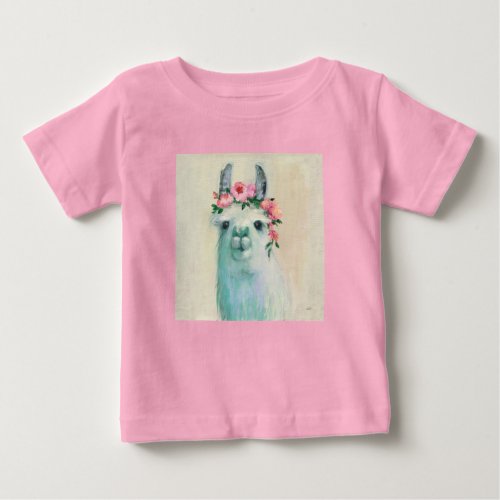 Festival Llama Baby T_Shirt