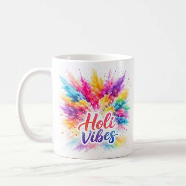 Festival of Colors - Holi Mug (Left)