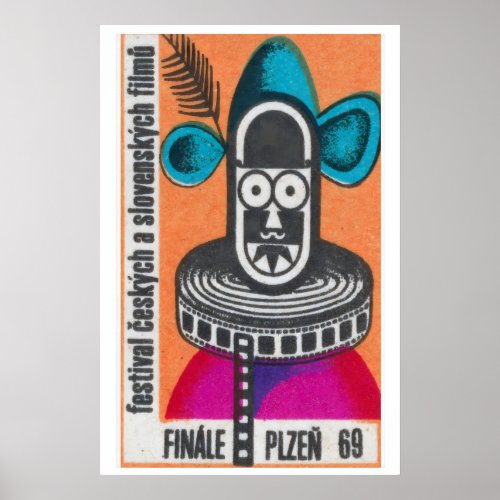 Festival of Czech and Slovak Films Matchbox Art Poster