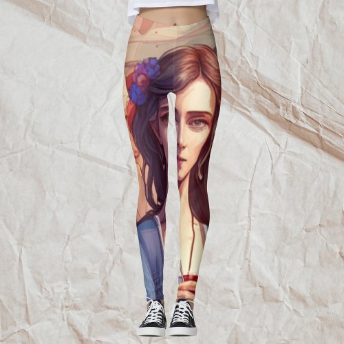 Festival of Faces Leggings