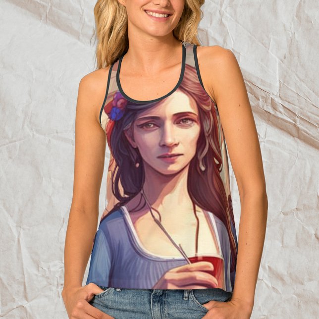 Festival of Faces Tank Top (Creator Uploaded)