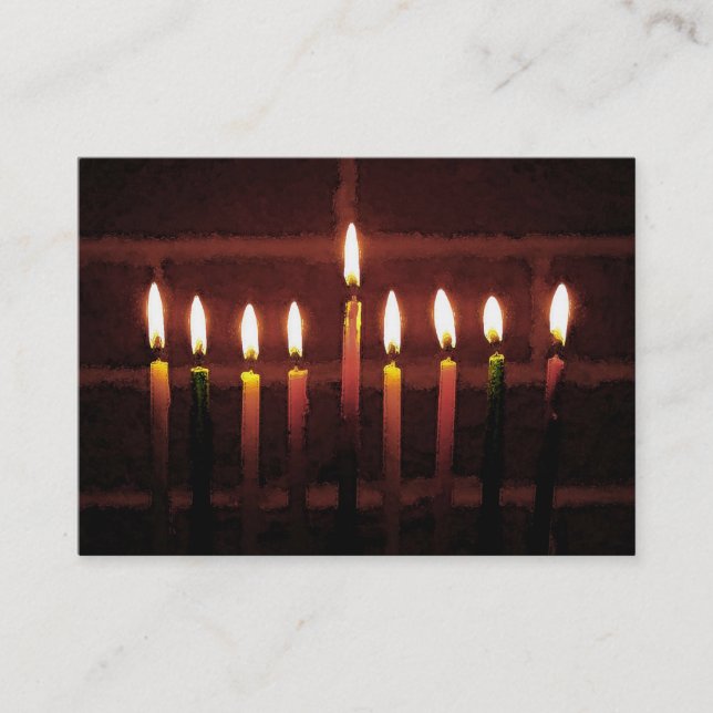 Festival of Lights ATC Business Card (Front)