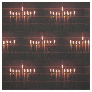 Festival of Lights Hanukkah Fabric
