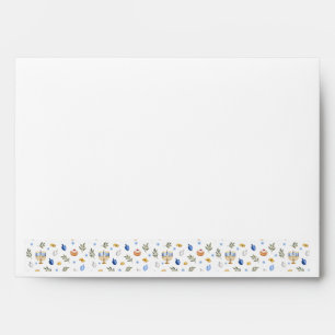 Festival of Lights Menorah Hanukkah Envelope