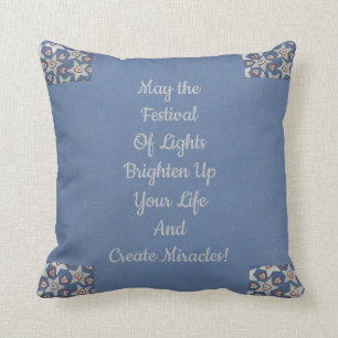 Festival Of Lights Throw Pillow