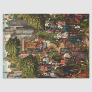 Festival of the Archers by Master of Frankfurt Tissue Paper