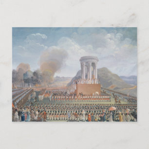 Festival of the Federation, 14th July 1790 Postcard