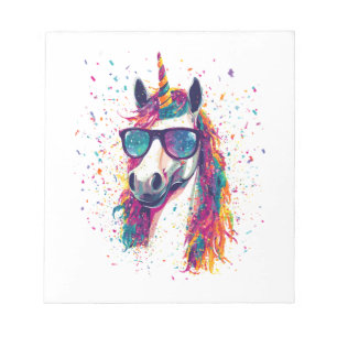 Festival Party Unicorn (1) Notepad