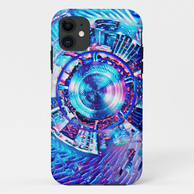 Festival Psychedelic Rave Portal Case-Mate iPhone Case (Back)