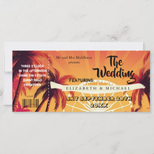 Festival Ticket Palm Wedfest Wedding