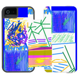 Festive Abstract  iPhone SE/5/5s Wallet Case