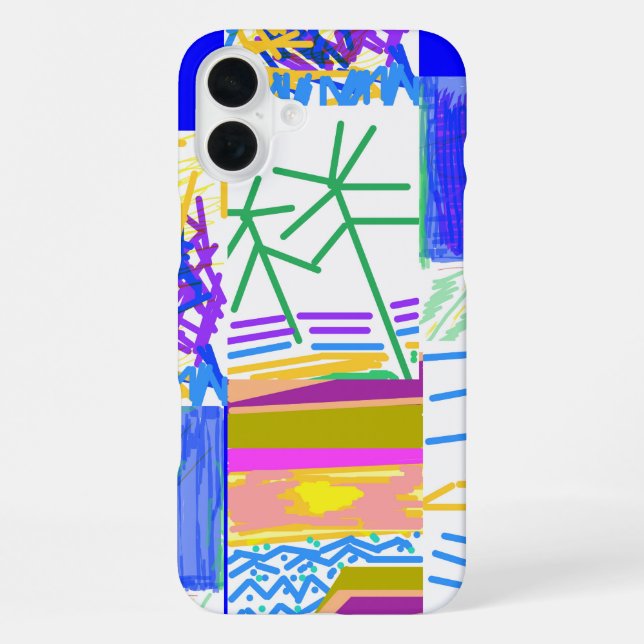 Festive Abstract  Iphone Case (Back)