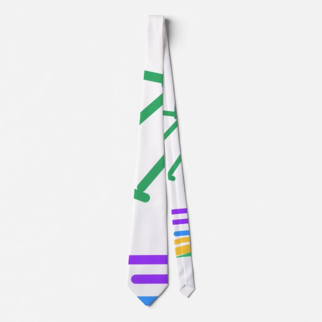 Festive Abstract  Neck Tie (Front)