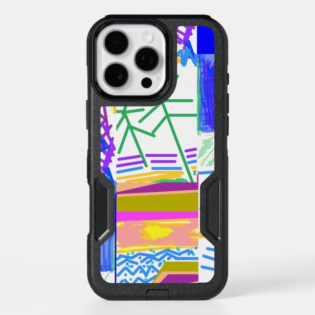 Festive Abstract  Otterbox iPhone Case (Back)