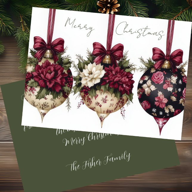 Festive and elegant Christmas Greeting Card  (Creator Uploaded)