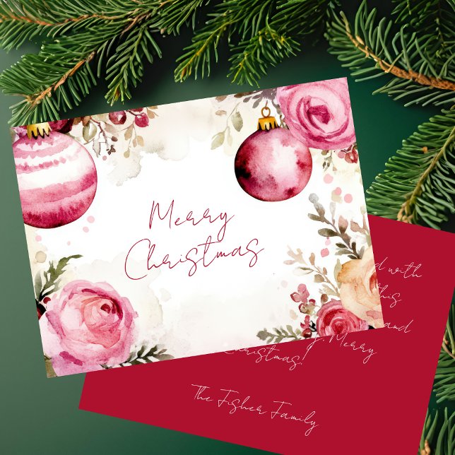 Festive and elegant Christmas Greeting Card (Creator Uploaded)