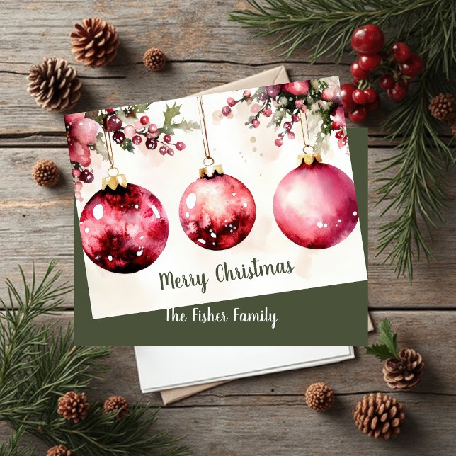 Festive and elegant Christmas Greeting Card  (Creator Uploaded)