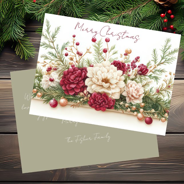Festive and elegant Christmast Greeting Card (Creator Uploaded)