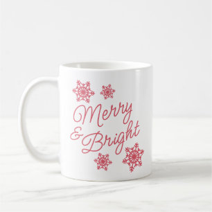 Festive And Elegant Seasons Greetings Coffee Mug