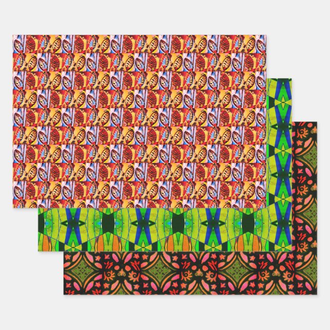 Festive and Fabulous! Wrapping Paper Sheets (Set)