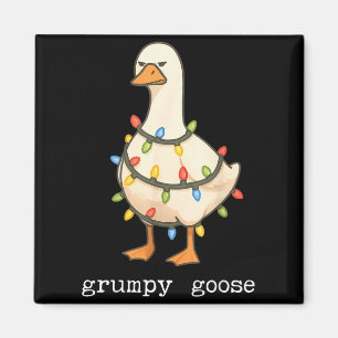 Festive And Mpy Goose Santa Hat Xmas Light Matchin Magnet