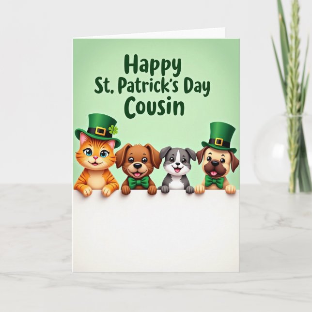 Festive Animal Friends Occasion Card (Front)