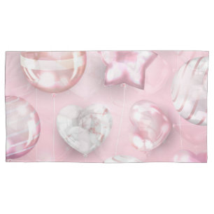 Festive Balloon Pillow Case