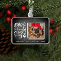 Festive Barks | Pet Photo First Christmas Christmas Ornament