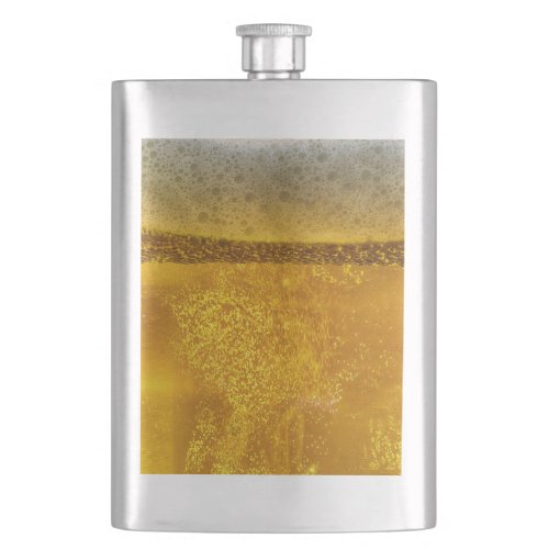 Festive Beer Galaxy a Celestial Quenching Hip Flask
