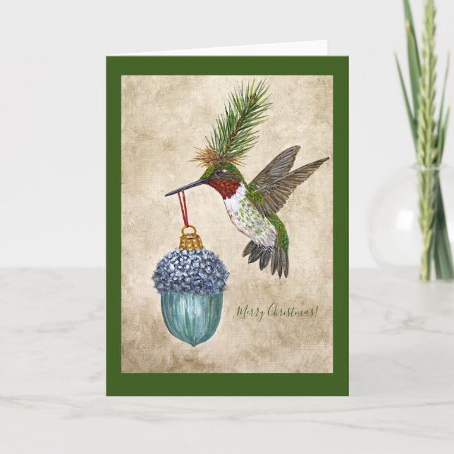 Festive Ben Christmas card (Front)