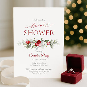 Festive Berry Bridal Shower Invitation