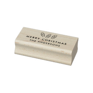 Festive Bulbs Christmas Stamp