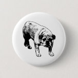 Festive Bulldog Pin