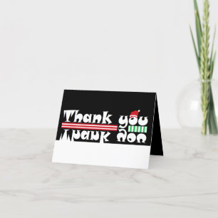 Festive Candy, Customer Thank You Card