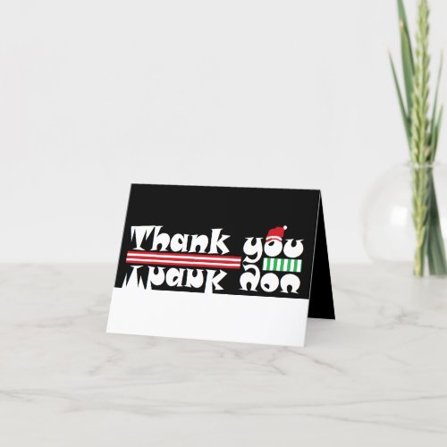 Festive Candy Employee Thank You Card