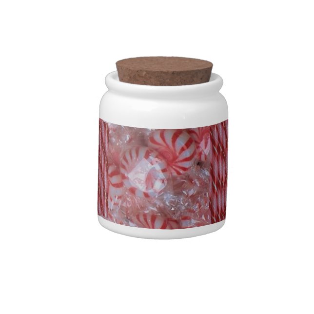 FESTIVE CANDY JAR (Left)