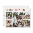 Festive Casual Colorful Christmas Five Photo