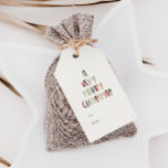 Festive Casual Colorful Christmas to from Gift Tags<br><div class="desc">These festive casual colorful Christmas to from gift tags are perfect for your fun, creative, bright Christmas. Their unique, playful modern font in red, boho tan, and light and dark green, make for a happy seasonal feel. If your looking to brighten up your loved ones' dark winter with some cute...</div>